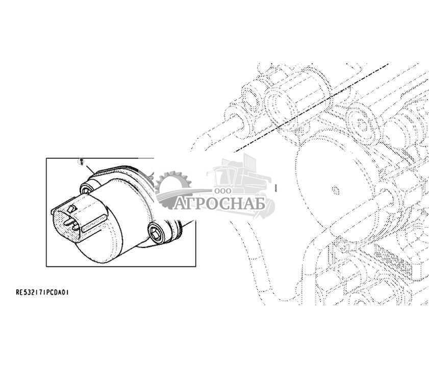 9901 Клапан управления всасыванием 